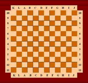 Board of chess 1212