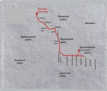 The circuit of lines of underground