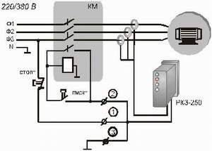 Control and protective relay of three-phase electric installations