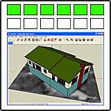 6. In SketchUp, create your model