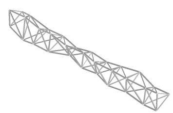 A Genetically Optimized Truss