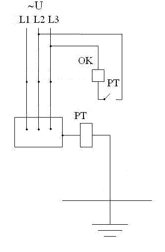 Picture 1 is an of Principle chart of RCD, which reacts on the current of earth-fault (OK is a disconnecting spool of circuit breaker). (Animation: volume - 32,6 kB; size -  332 x of 508  pixels; amount of shots - 7; delay between shots - 100 ms; delay between the last and first shot - 200 ms; amount of cycles of reiteration - 10)
