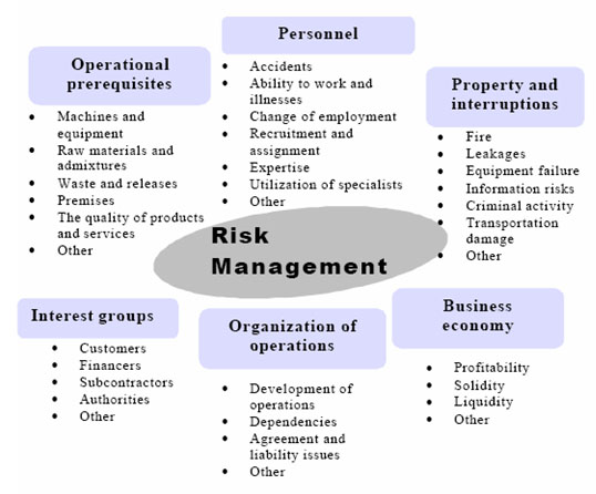 Figure 1 - Risk chart for SMEs