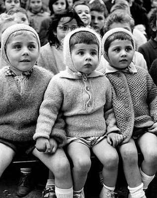 Children at Puppet Theatre
Paris, France 1963