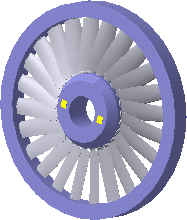 Guide vanes of gas-turbine engine