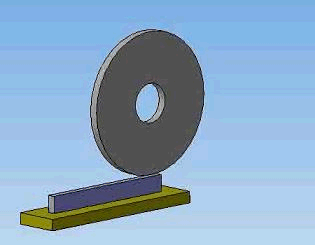 Animation of grinding process