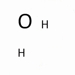 Chemical formula of water