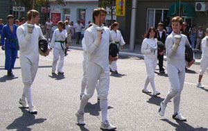 Макеевка, парад, 2008