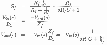 Эквивалентное уравнение интегратора