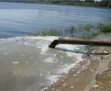 discharge of inadequately treated sewage waters in small rivers of Donbass