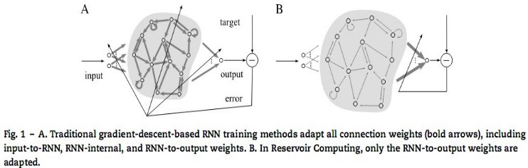 Figure 1  Methods of RNN training with the RC approach