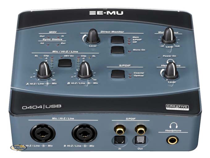 . 4.  E-MU 0404 USB