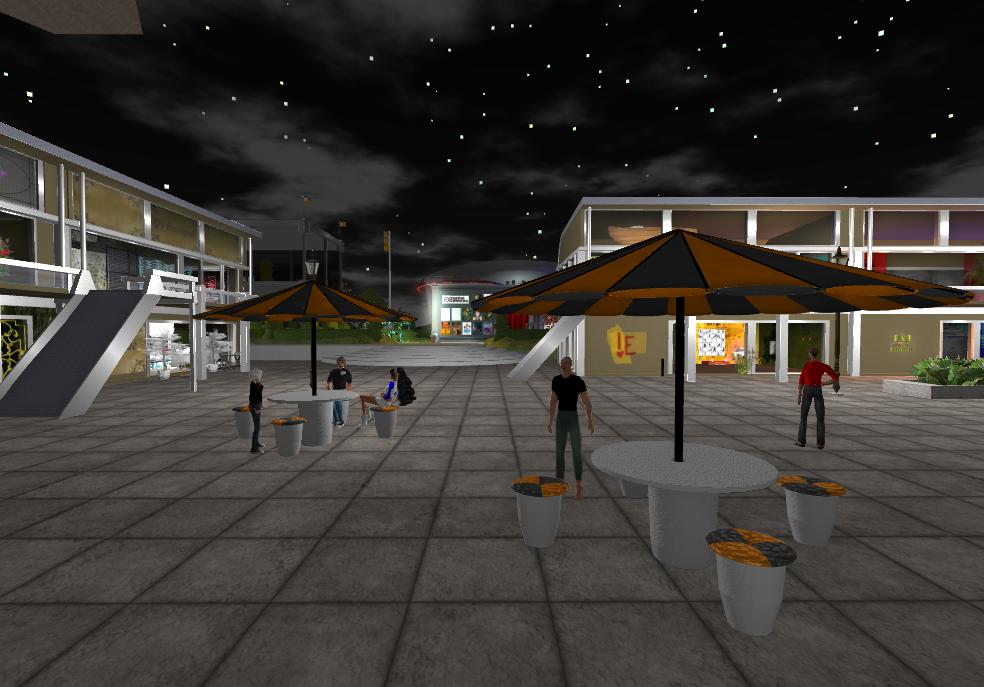 Figure 3 — The virtual world of Second Life