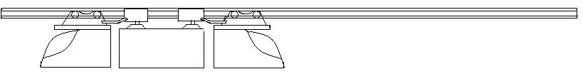 Figure 1  The scheme of movement of monorail