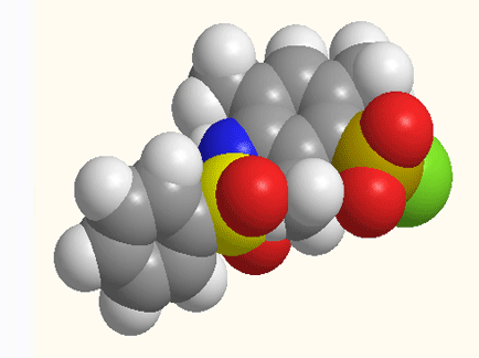 A molecule of polyethylene