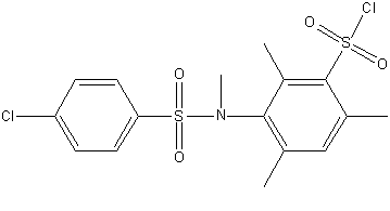 Sulphochorides of anilides of sulphoacids