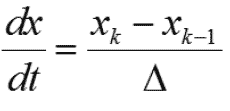 Figure 5 – Equation of accounting of discreteness in constants of time.