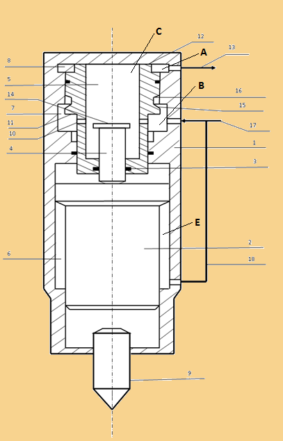Circuit diagram portable hydraulic impactor