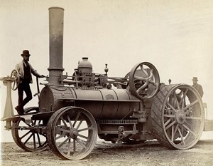 Один из первых автомобилей.