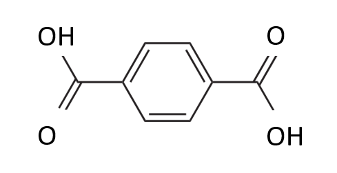 Figure 3 - Structural formula of terephthalic acid