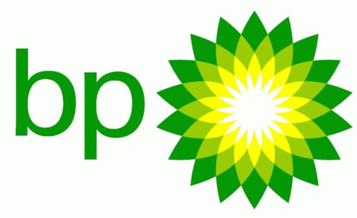Измененный логотип British Petroleum