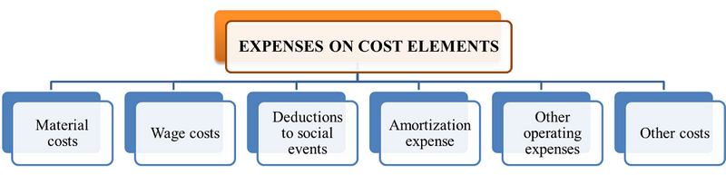 Expenses on cost elements
