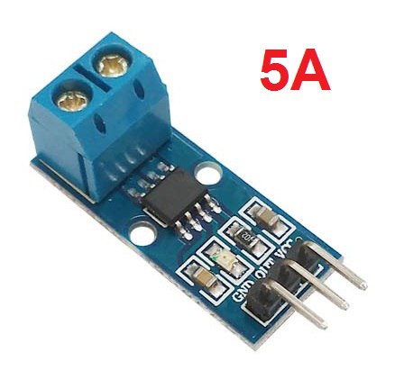Current sensor on 5A ACS712