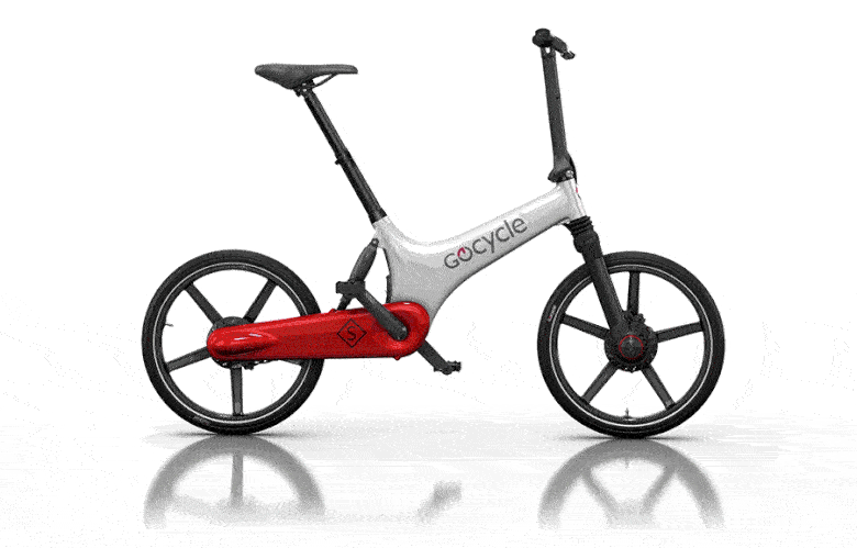 General view of electric bicycles
