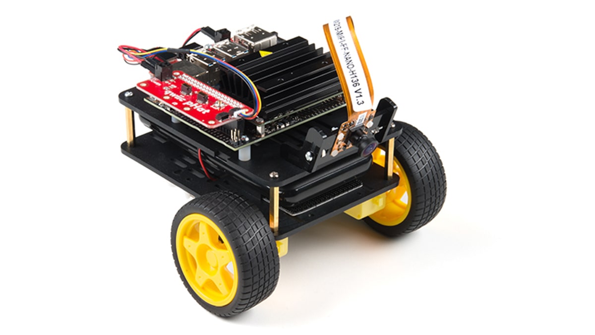 Mobile robot with differential drive