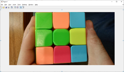 Photo of the Rubik's cube.