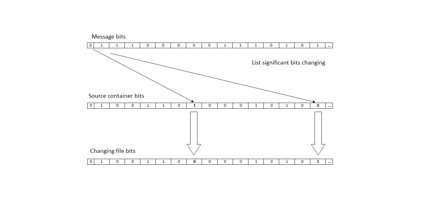 Diagram of the LSB algorithm