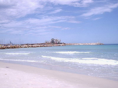 Tunis beach