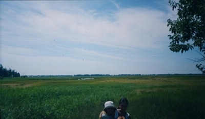 На фоне природы