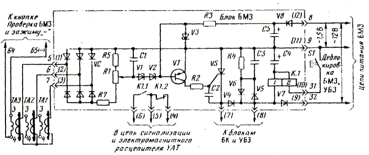 Схема усс р 140 с бмз