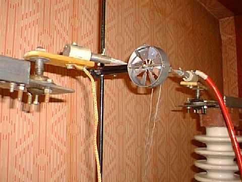 Измерение скорости при помощи анемометра АСО-3