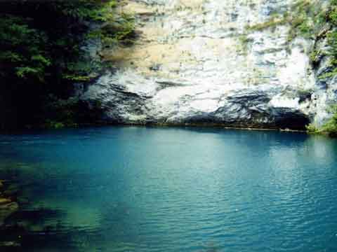 Blue lake (Abkhazia)