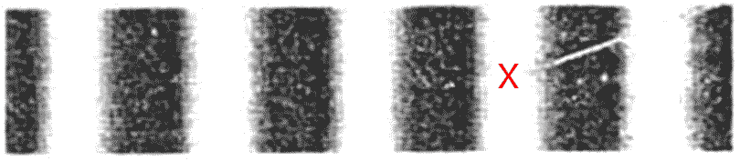 Базовая интерференционная картина от 2 прямых параллельных щелей