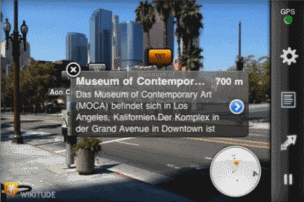 Wikitude sur iPhone : geolocalisation et realite augmentee