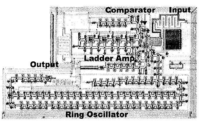 Микрофотография фабричного низкочастотного модулятора