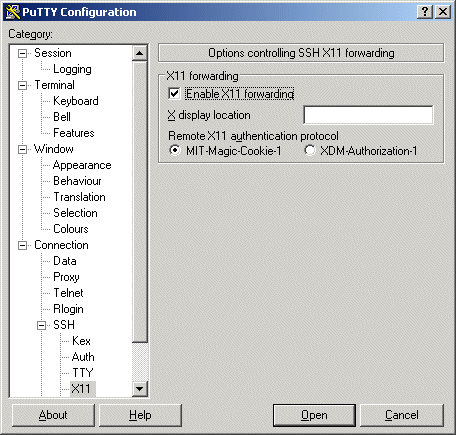 : Enabling X11 Forwarding