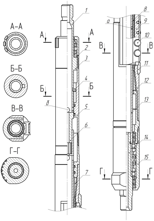 Figure 4.1  The drilling assembly directional drilling