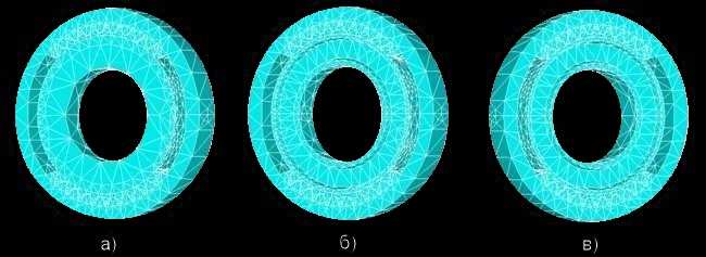 Finite element model of gear couplings