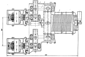 Скіпова лебідка С-22,5-210