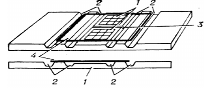 Device of the Goryaev two–grid camera