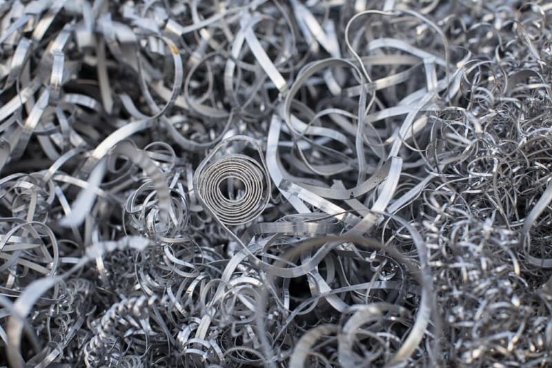 Aluminum shavings