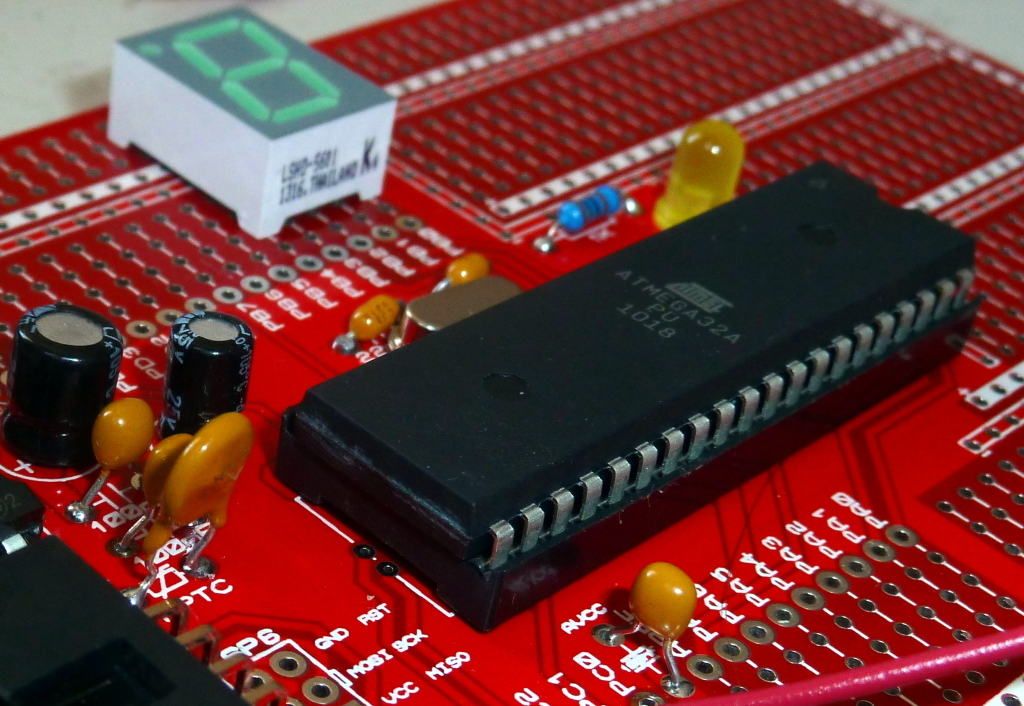 �������������� ATmega32A.