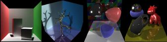 Примеры сцен, отрендеренных RenderFormer