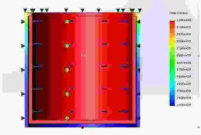 Симуляция нагрева тела в SolidWorks Simulation