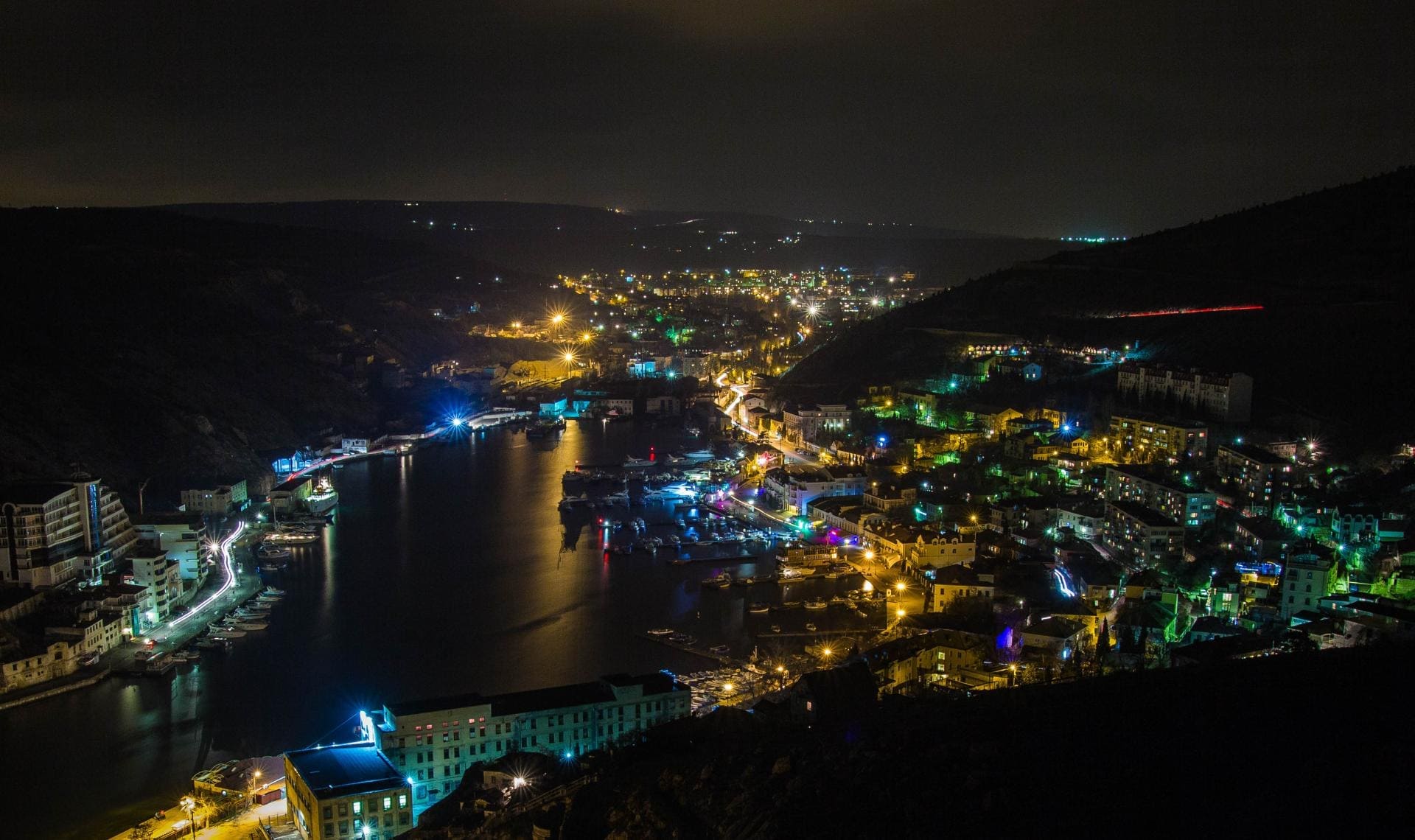 Красота ночного Крыма