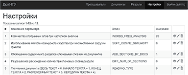 Рисунок 4: Окно настройки параметров обработки файлов